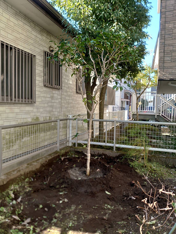 宇宿町移植工事 施工後